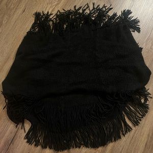 Black Infinity Scarf